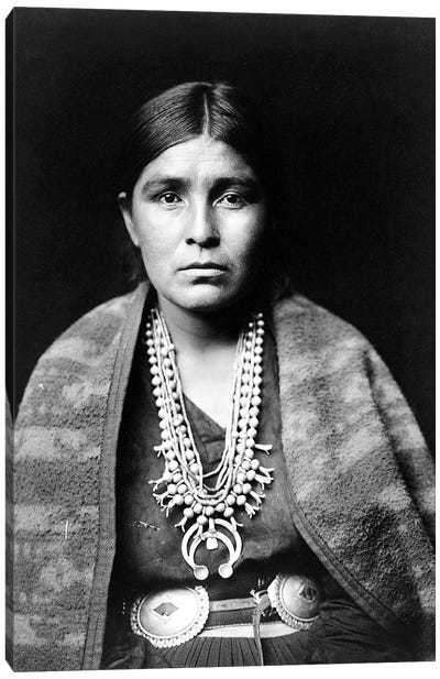 Navajo Woman, C1904 Canvas Art Print - Indigenous & Native American Culture