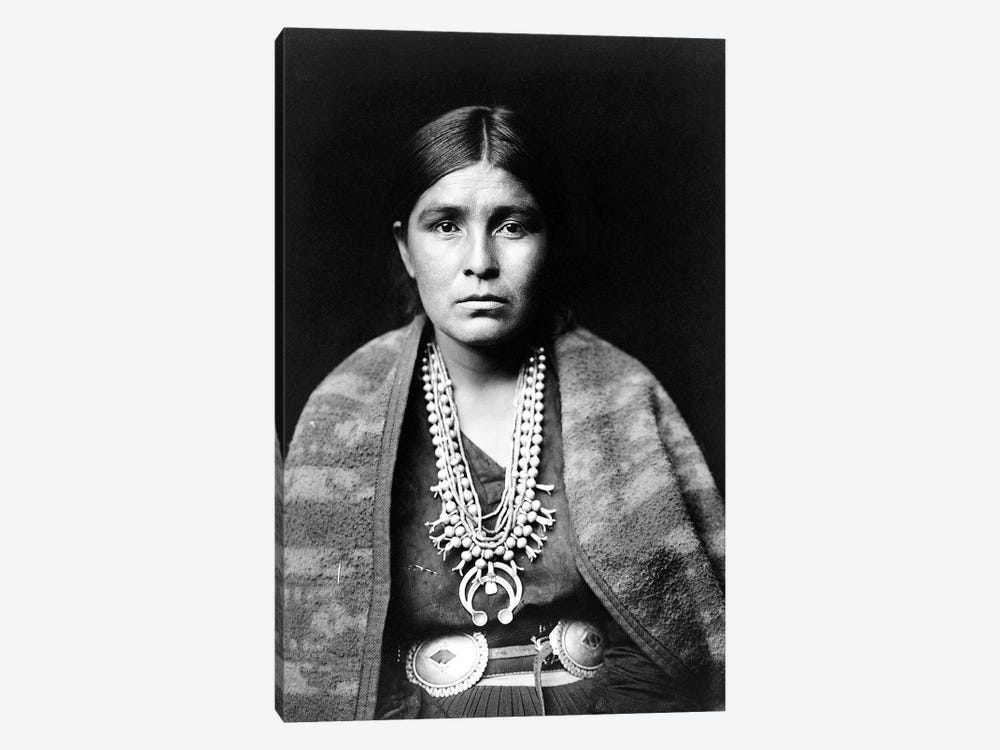 Navajo Woman, C1904 by Edward S. Curtis 1-piece Art Print
