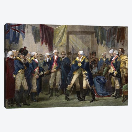 George Washington (1732-1799) Canvas Print #GER431} by Granger Canvas Art