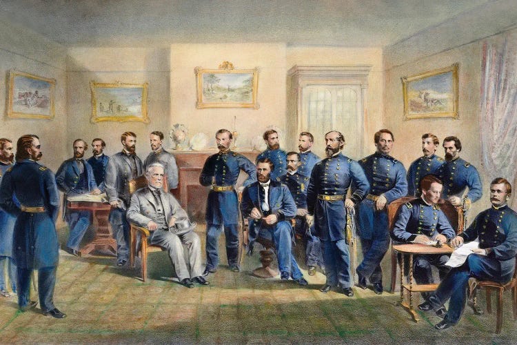 Lee'S Surrender, 1865