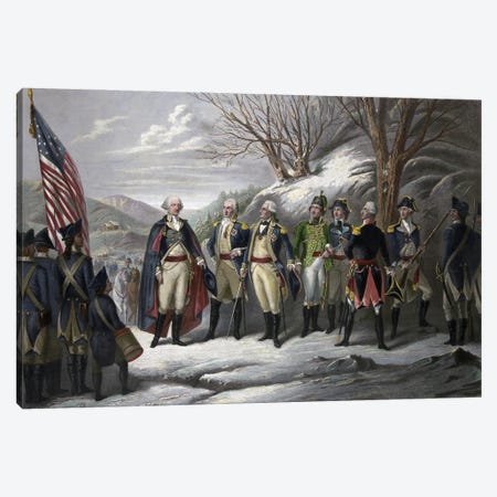 The Heroes Of The Revolution Canvas Print #GER441} by Granger Canvas Print