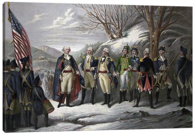 The Heroes Of The Revolution Canvas Art Print