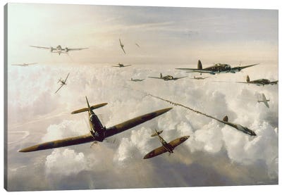 WWII: Battle Of Britain Canvas Art Print