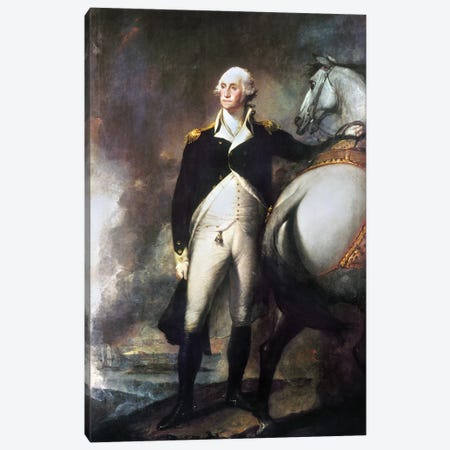 George Washington (1732-1799) Canvas Print #GER47} by Gilbert Stuart Canvas Wall Art
