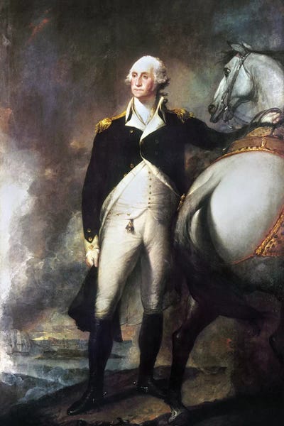 The Granger Collection: George Washington (1732-1799) by Gilbert Stuart
