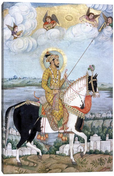 Shah Jahan (1592-1666) Canvas Art Print - Indian Décor