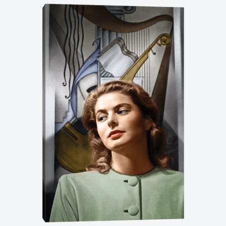 Ingrid Bergman (1915-1982) Canvas Print #GER56} by Granger Canvas Print