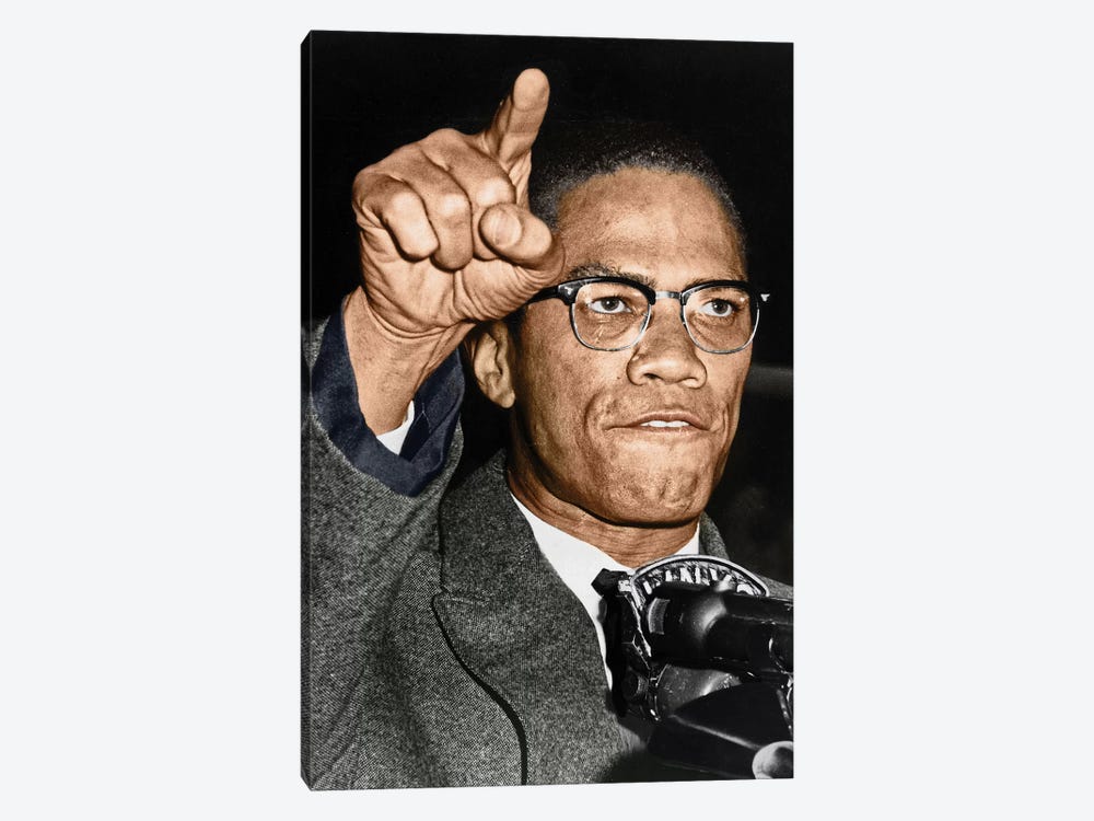 Malcolm X (1925-1965) by Granger 1-piece Canvas Art