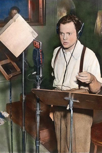 Orson Welles (1915-1985) by Granger framed canvas print