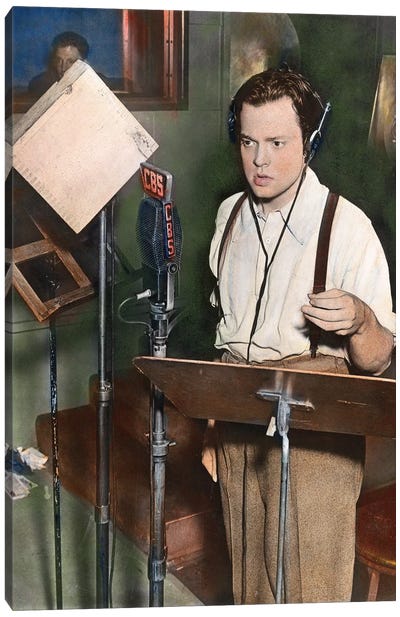 Orson Welles (1915-1985) Canvas Art Print - Granger