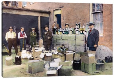 Prohibition, 1922 Canvas Art Print - Granger