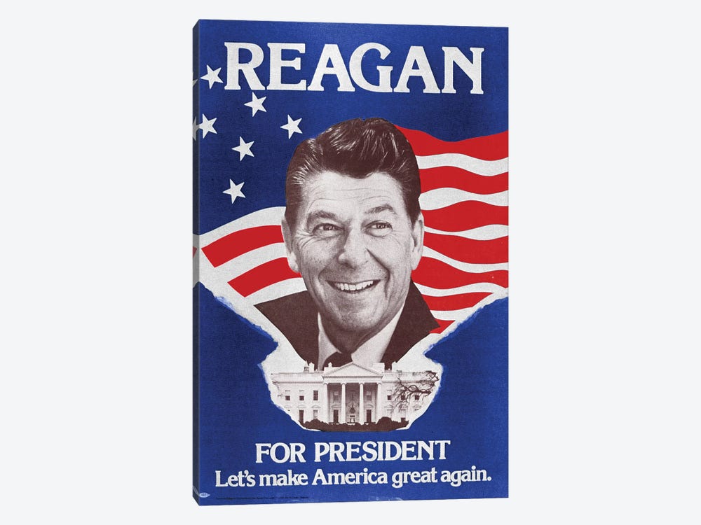 Ronald Reagan (1911-2004) by Granger 1-piece Canvas Wall Art