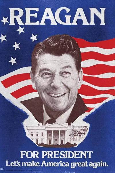 The Eighties: Ronald Reagan (1911-2004) by Granger