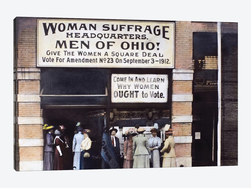 Suffrage Headquarters by Granger 1-piece Art Print