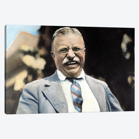 Theodore Roosevelt (1858-1919) Canvas Print #GER74} by Granger Canvas Art Print