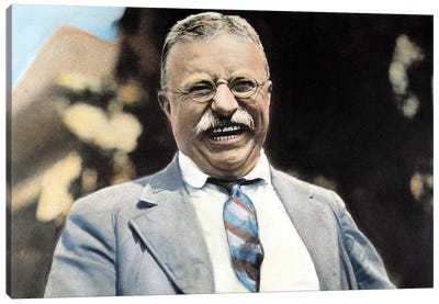 Theodore Roosevelt (1858-1919) Canvas Art Print