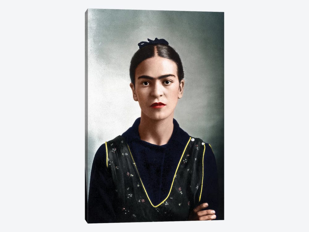 Frida Kahlo (1907-1954) by Guillermo Kahlo 1-piece Canvas Art