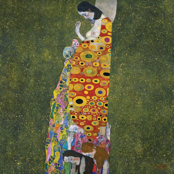 All Things Klimt: Klimt: Hope, Ii by Gustav Klimt
