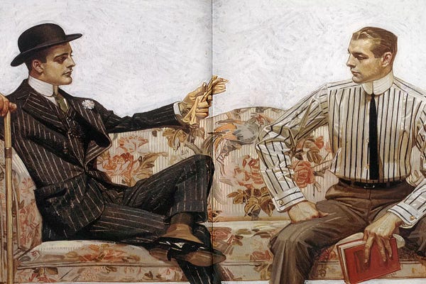 The Granger Collection: Arrow Shirt Collar Ad, 1912 by J.C. Leyendecker