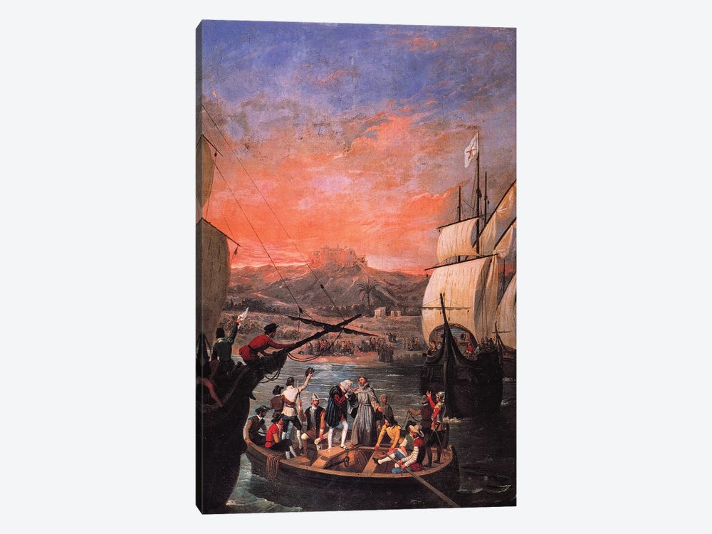 Columbus: Departure, 1492 by Antonio Cabral Bejarano 1-piece Canvas Art Print
