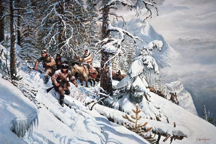 Clymer: Lewis And Clark by John F. Clymer wall art