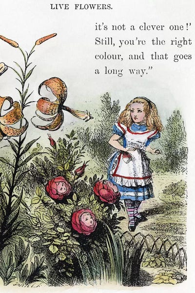 Animated & Comic Strip Characters: Carroll: Looking Glass by John Tenniel