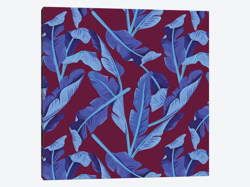 Tropical XVII: Bluebird by Galaxy Eyes 1-piece Canvas Art Print