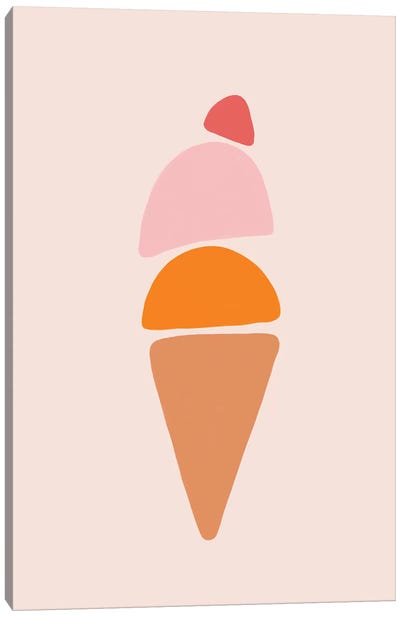 Gelato Canvas Art Print - Ice Cream & Popsicle Art
