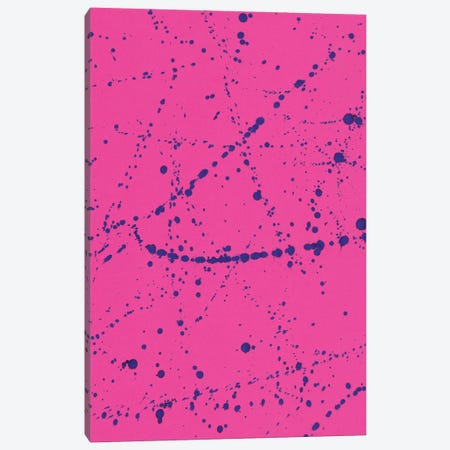 Dazed Confused Pink Canvas Print #GES2} by Galaxy Eyes Canvas Print