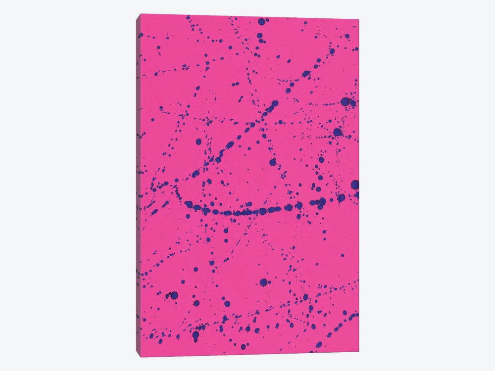Dazed Confused Pink by Galaxy Eyes 1-piece Canvas Artwork