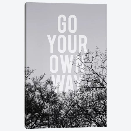 Go Your Own Way Canvas Print #GES36} by Galaxy Eyes Canvas Artwork