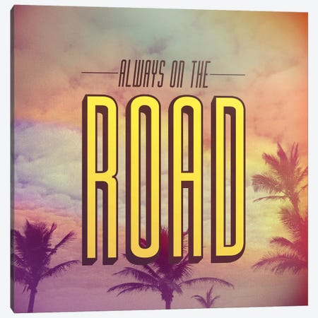 On The Road Canvas Print #GES41} by Galaxy Eyes Canvas Artwork