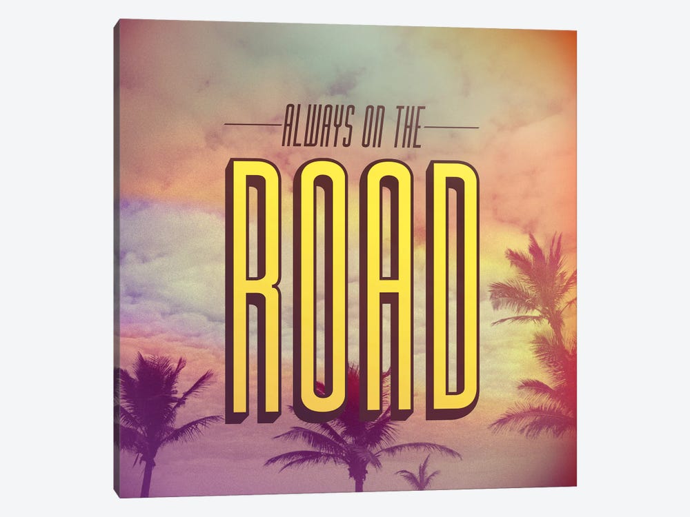 On The Road by Galaxy Eyes 1-piece Canvas Art Print