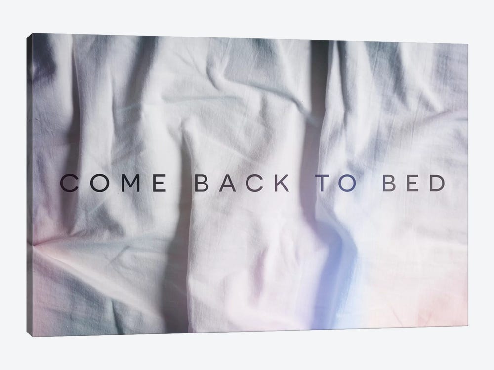 Back to Bed by Galaxy Eyes 1-piece Art Print