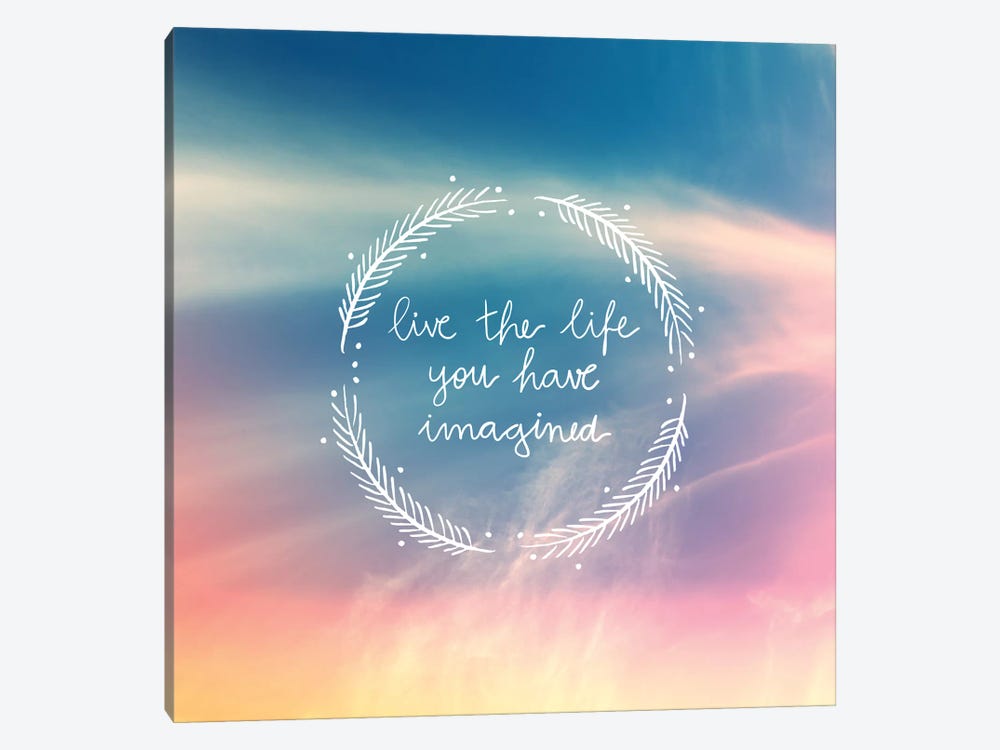 Life Imagined by Galaxy Eyes 1-piece Canvas Art Print