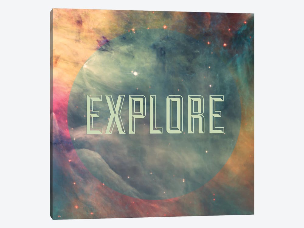 Explore I by Galaxy Eyes 1-piece Canvas Art