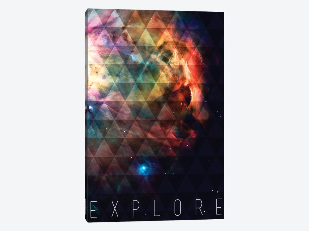Explore II by Galaxy Eyes 1-piece Canvas Art Print
