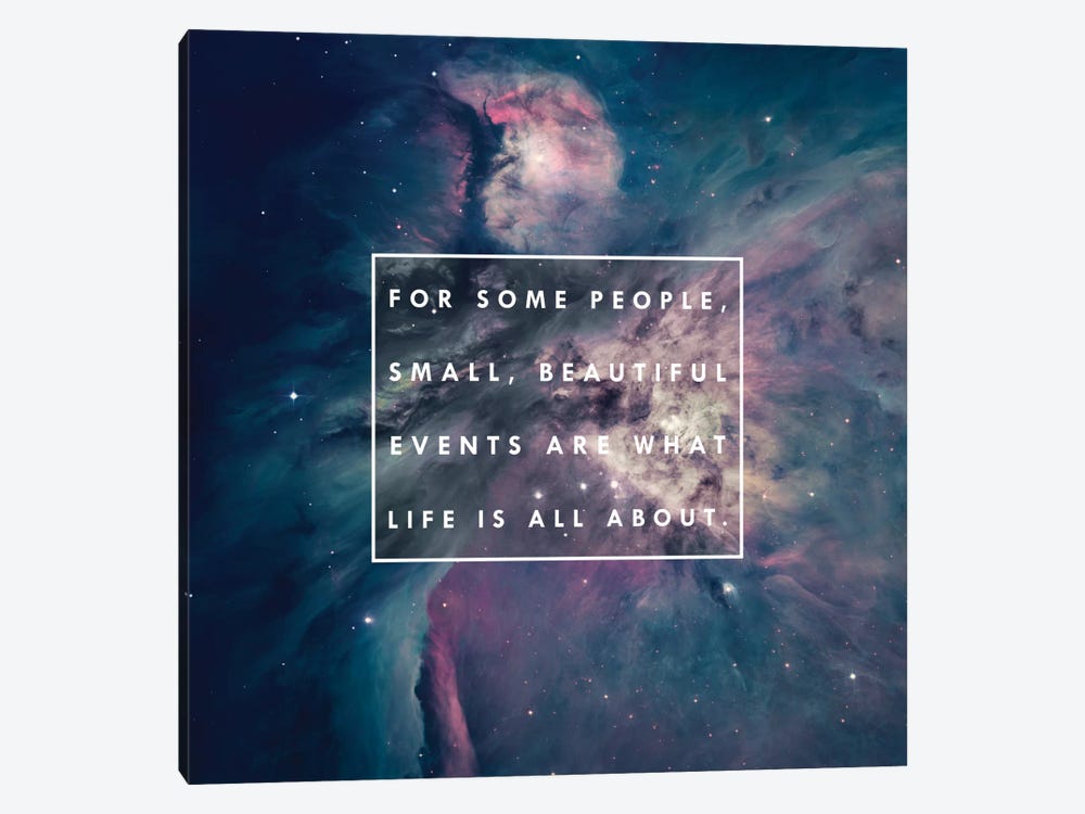 About Life by Galaxy Eyes 1-piece Canvas Art Print