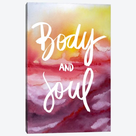 Body & Soul Canvas Print #GES79} by Galaxy Eyes Canvas Art Print