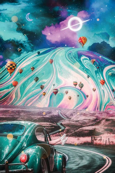 GEN Z: Retro Soap Bubble Road And Black Hole by GEN Z