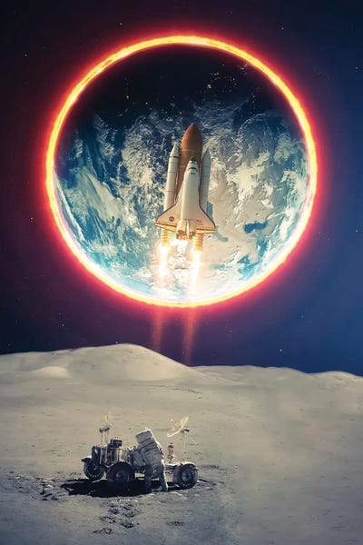 GEN Z: Rocket Mission To Moon And Astronaut by GEN Z