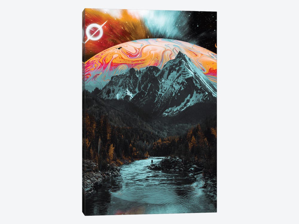 Alone With The Mountain by GEN Z 1-piece Canvas Artwork