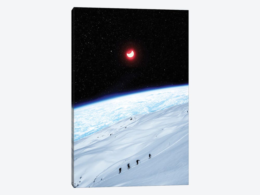 Climbing The Mountain Of Space by GEN Z 1-piece Canvas Artwork