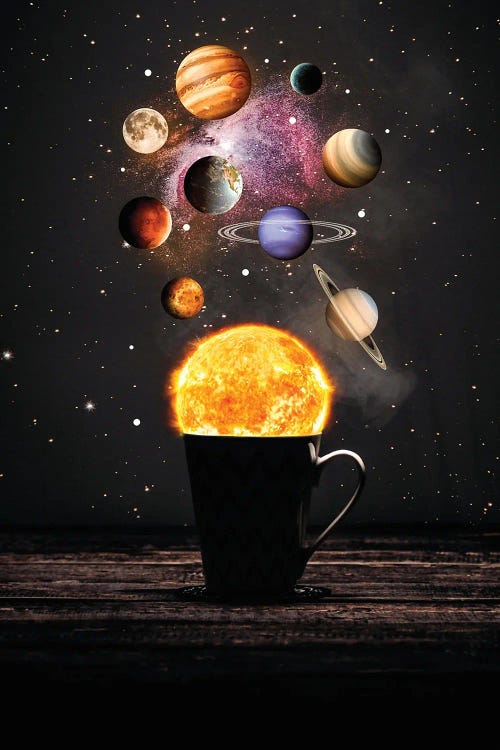 Solar System Cup Coffee