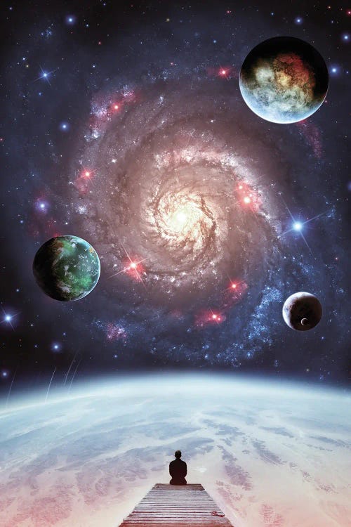 The Ballet Of The Galaxy And The Planets