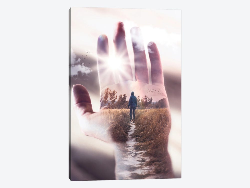 The Future Is In Your Hands by GEN Z 1-piece Canvas Artwork