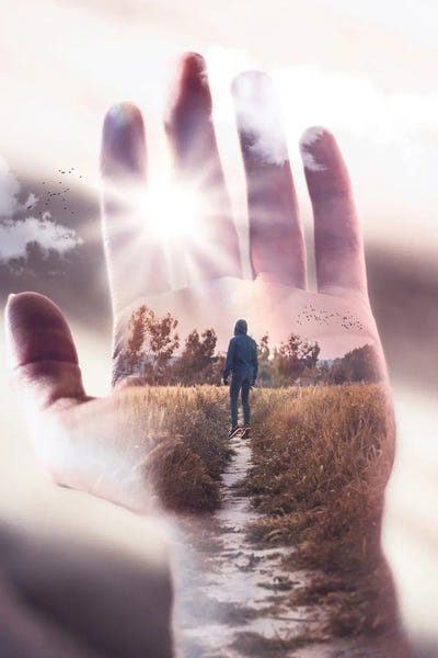 Double Exposure Photography: The Future Is In Your Hands by GEN Z