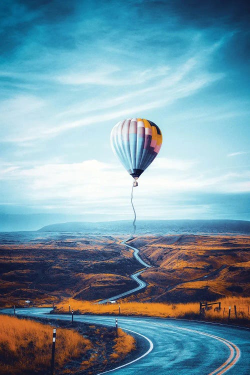 The Magic Road To The Hot Air Balloon