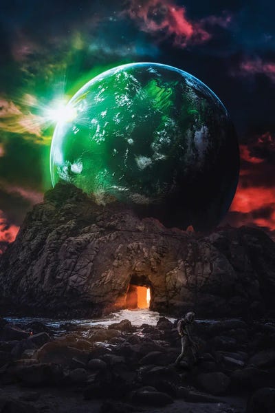 Exploration: Astronaut Explores An Unknown Planet by GEN Z