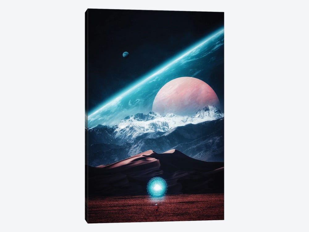 Stargate Astronaut Portal Exploration by GEN Z 1-piece Canvas Print